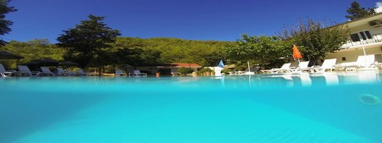 Adrasan Gümüş Otel Havuz Manzarası