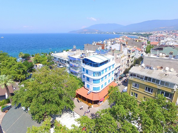 Erdek Alevok Otel Kuşbakışı Görünümü