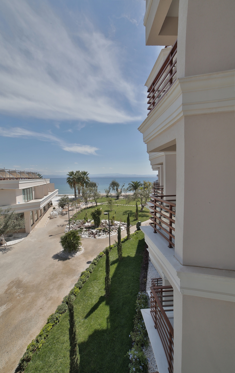 Altınoluk Rawda Hotel Balkondan Görüntü