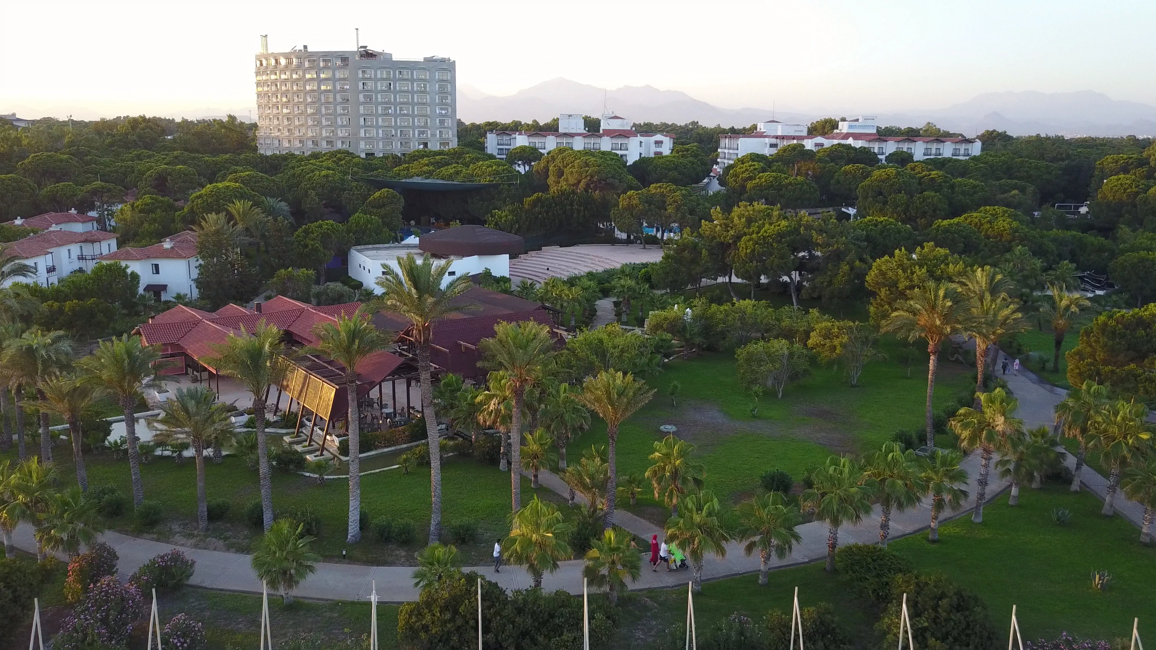 Altis Resort Hotel Yukaridan Görünümü