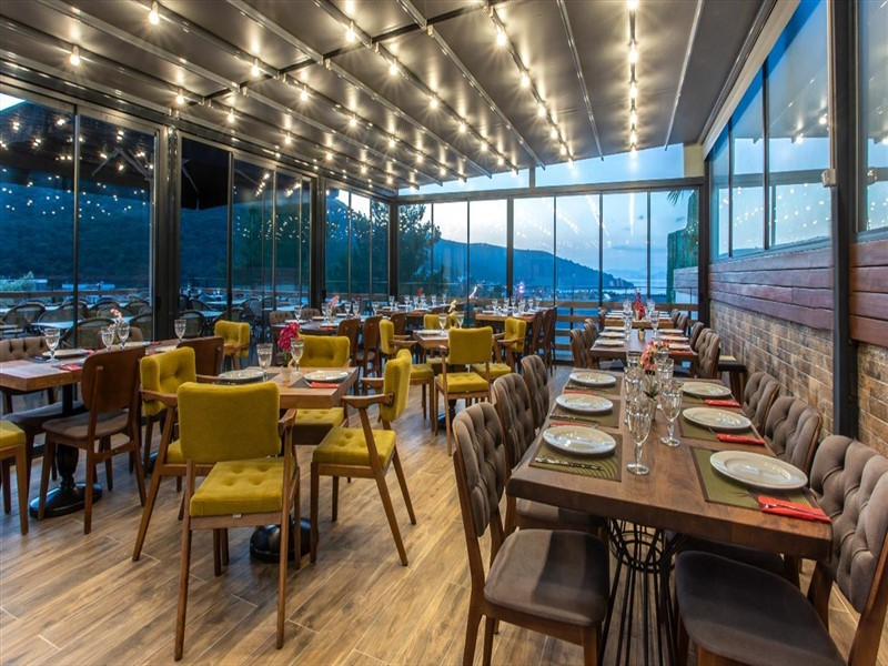 Alya Sierra Villa Bodrum Kapalı Restaurant