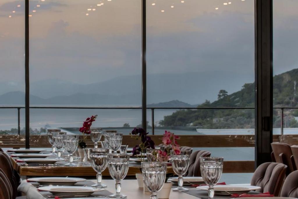 Alya Sierra Villa Bodrum Restaurant Manzarası