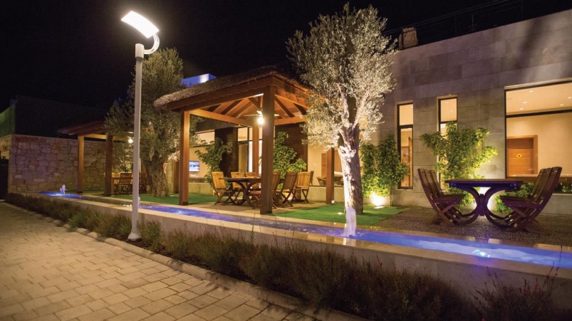 Alya Sierra Villa Bodrum Villa Önü Oturma Alanları