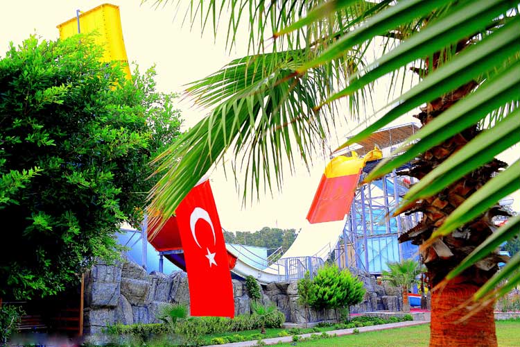 Bera Alanya Hotel Bahçe Görünümü