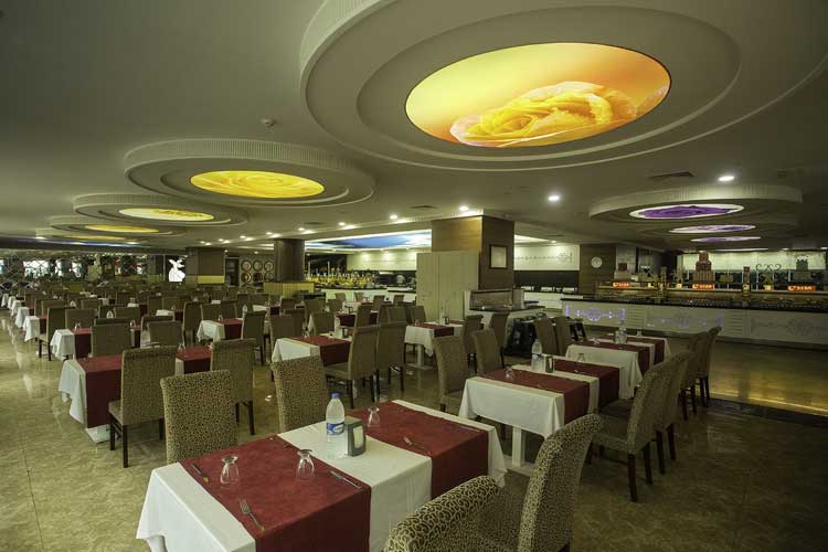 Bera Alanya Hotel Restaurant Görünümü