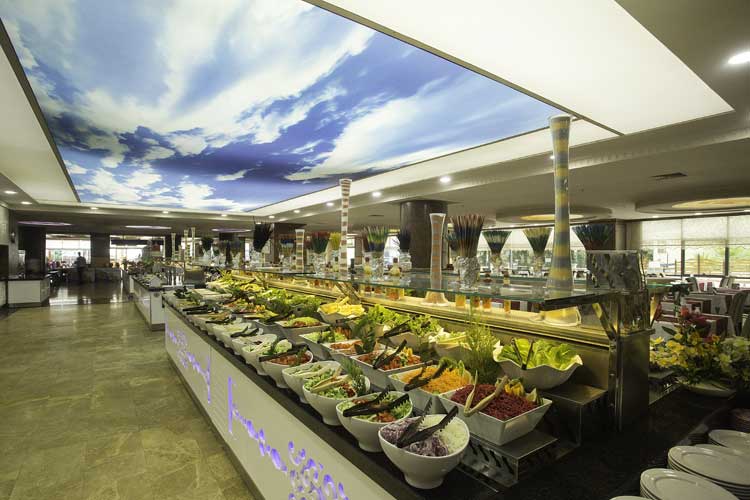 Bera Alanya Hotel Restaurant ve Yemekler