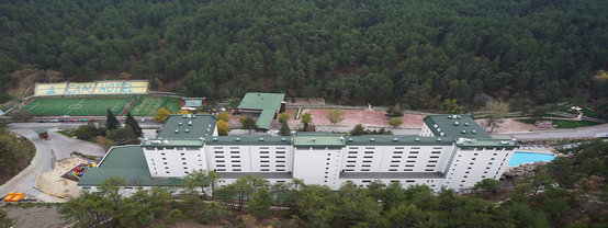 Çam Termal Otel Kuş Bakışı