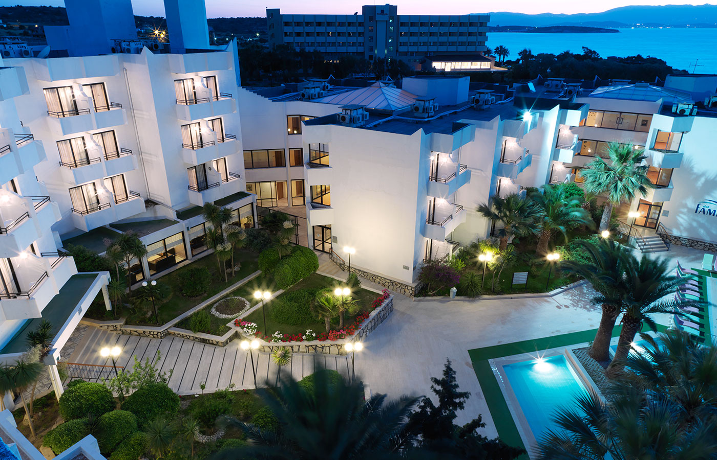 Club Familia Tatil Köyü Kuşbakışı Görünümü