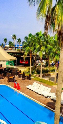 Grand Akça Hotel Bahçe Manzarası