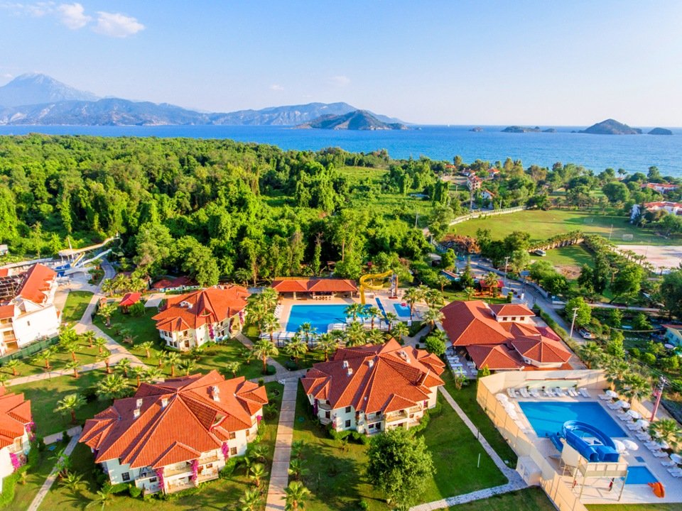 Katrancı Park Hotel Tepeden Görüntüsü