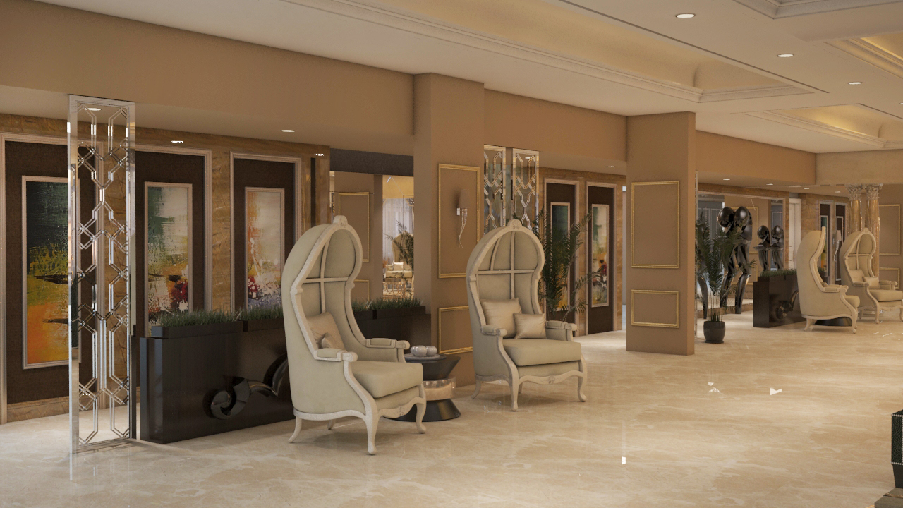 Modern Saraylar Tatil Köyü Lobi