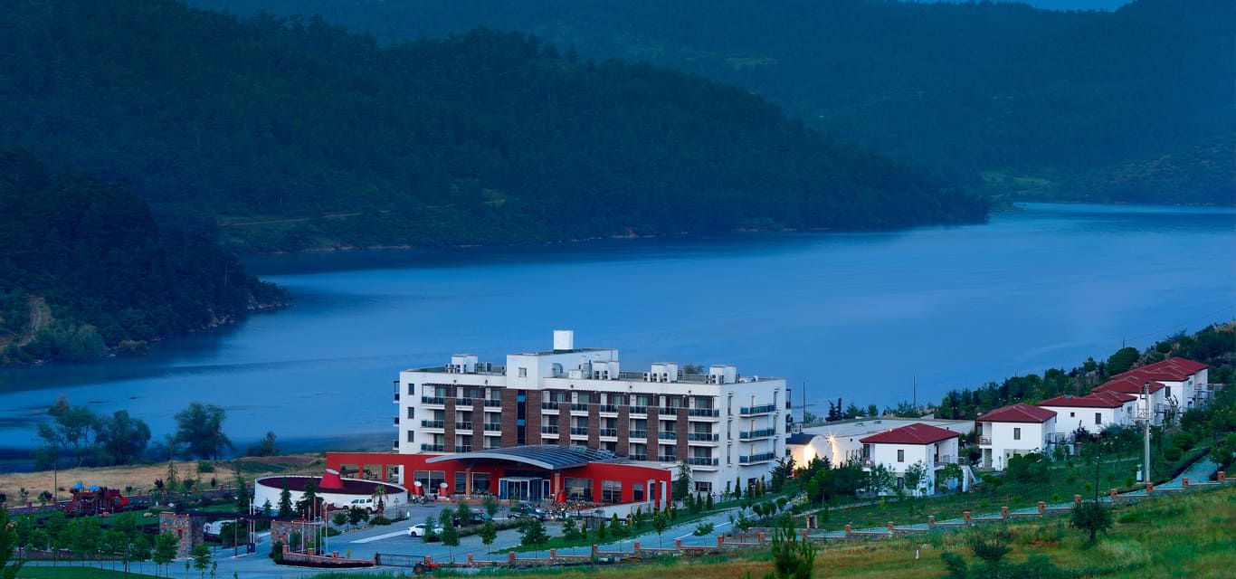 Obam Termal Otel Yukarıdan Görünümü