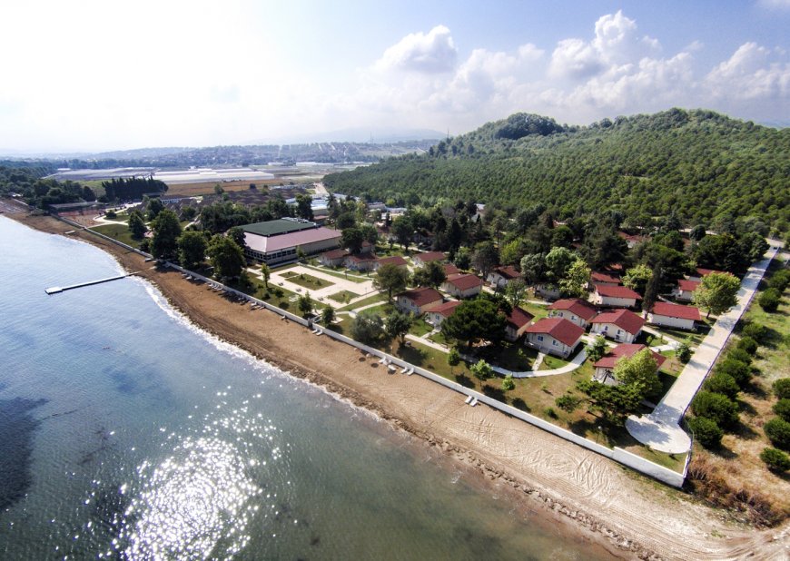 Rizom Tatil Köyü Kuşbakışı Görünümü