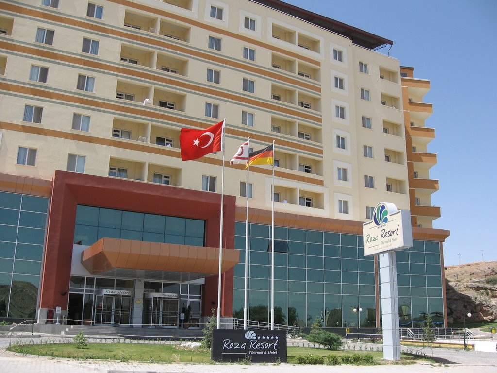 Roza Resort Termal Otel Bina Görünümü