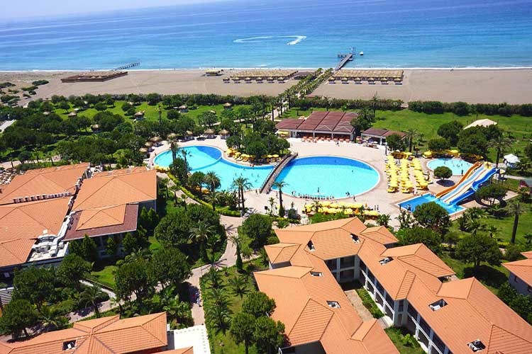 Şah inn Paradise Tatil Köyü Kuşbakışı Görünümü