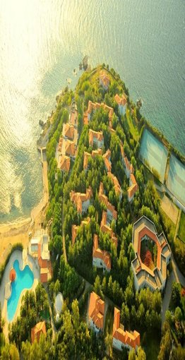 Teos Village Hotel Kuşbakışı Görünümü