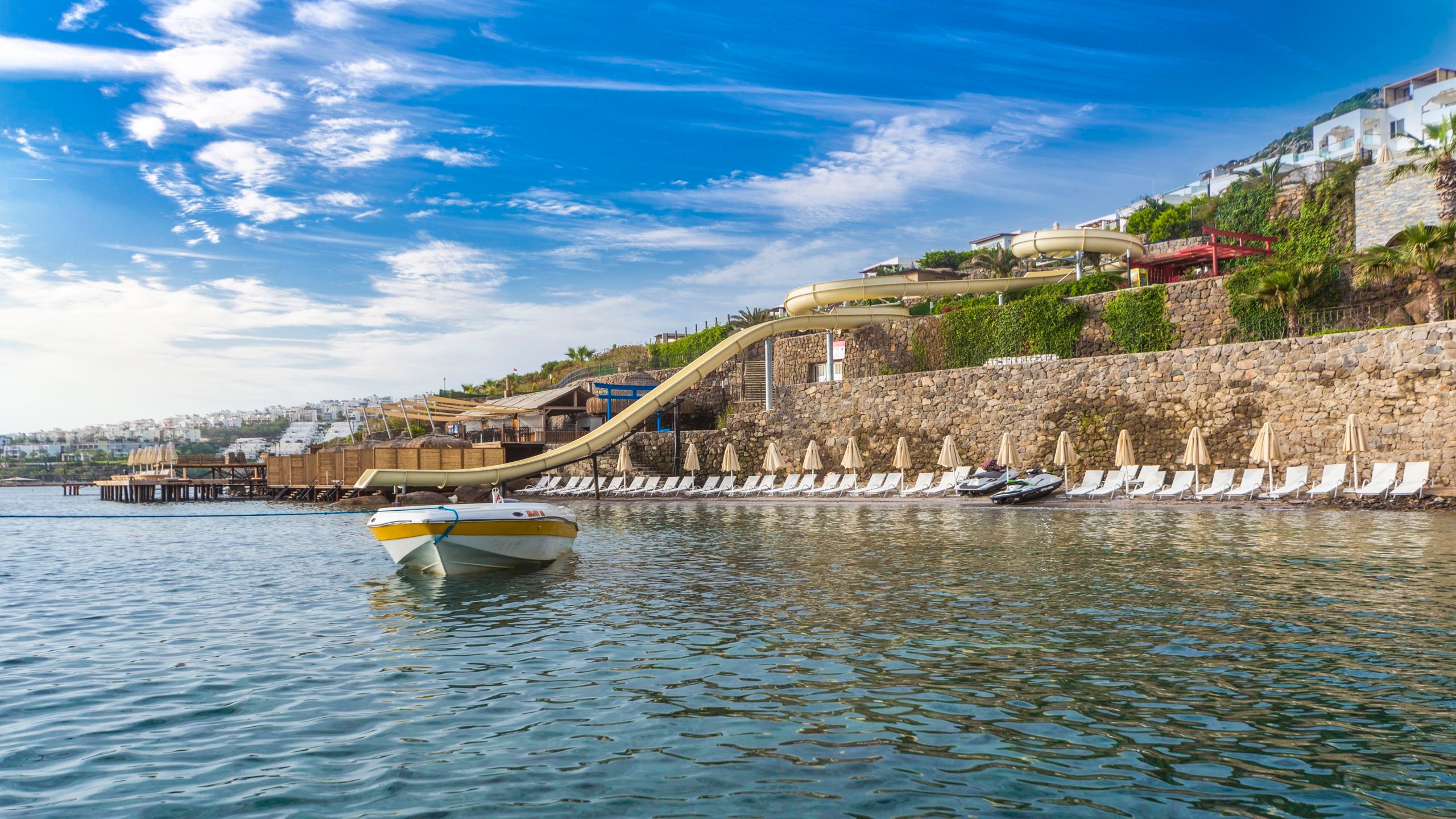 The Qasr Bodrum Hotel Deniz Kaydırağı