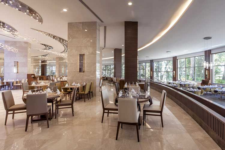 Wome Deluxe Hotel Kapalı Restaurant