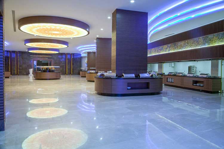 Wome Deluxe Hotel Lobi